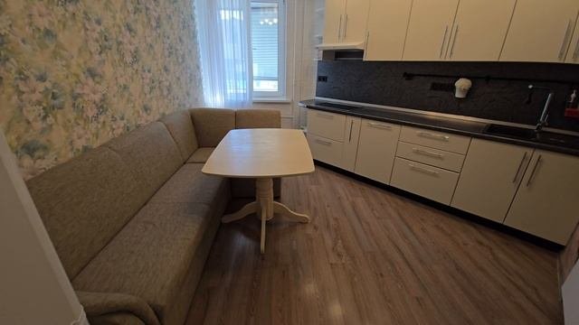 1-комн.квартира на длительную аренду в Кудрово. Отличное состояние кухня с посудомойкой.