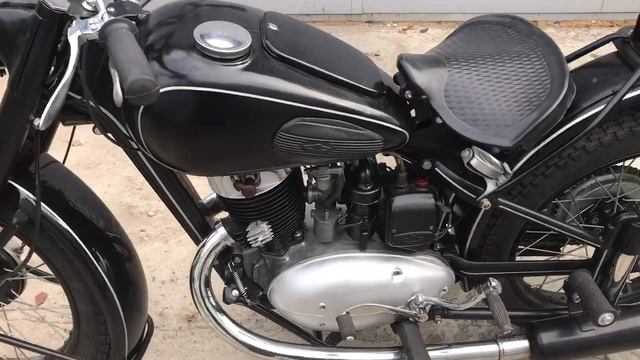 Запуск отреставрированного ИЖ-49