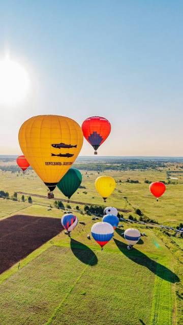 Полет на воздушном шаре #воздушныйшар