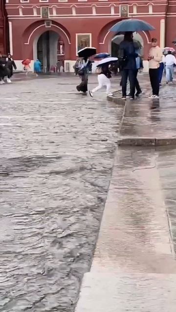 🌧 Дождливый летний день в Москве