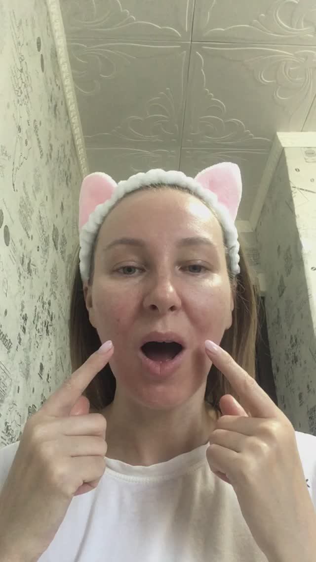 САМЫЙ эффективный массаж лица #массаж #массажлица #лифтинг #лифтинглица #лимфодренажлица #маска