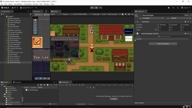 61 - Quest manager script