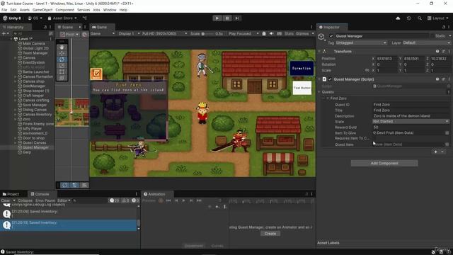 63 - Add and remove item quest