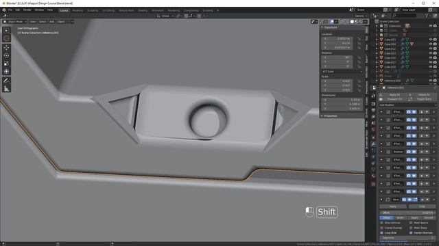 [Телеграм-cgcours] Lecture 21 - Beveling the Main Body