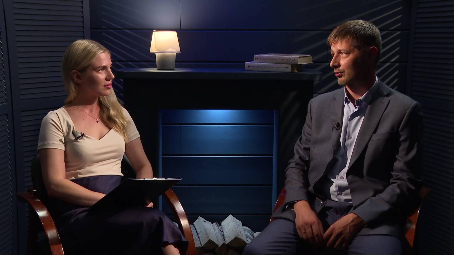 В программе «Вечер у камина» – начальник управления по физической культуре и спорту Дмитрий Герман