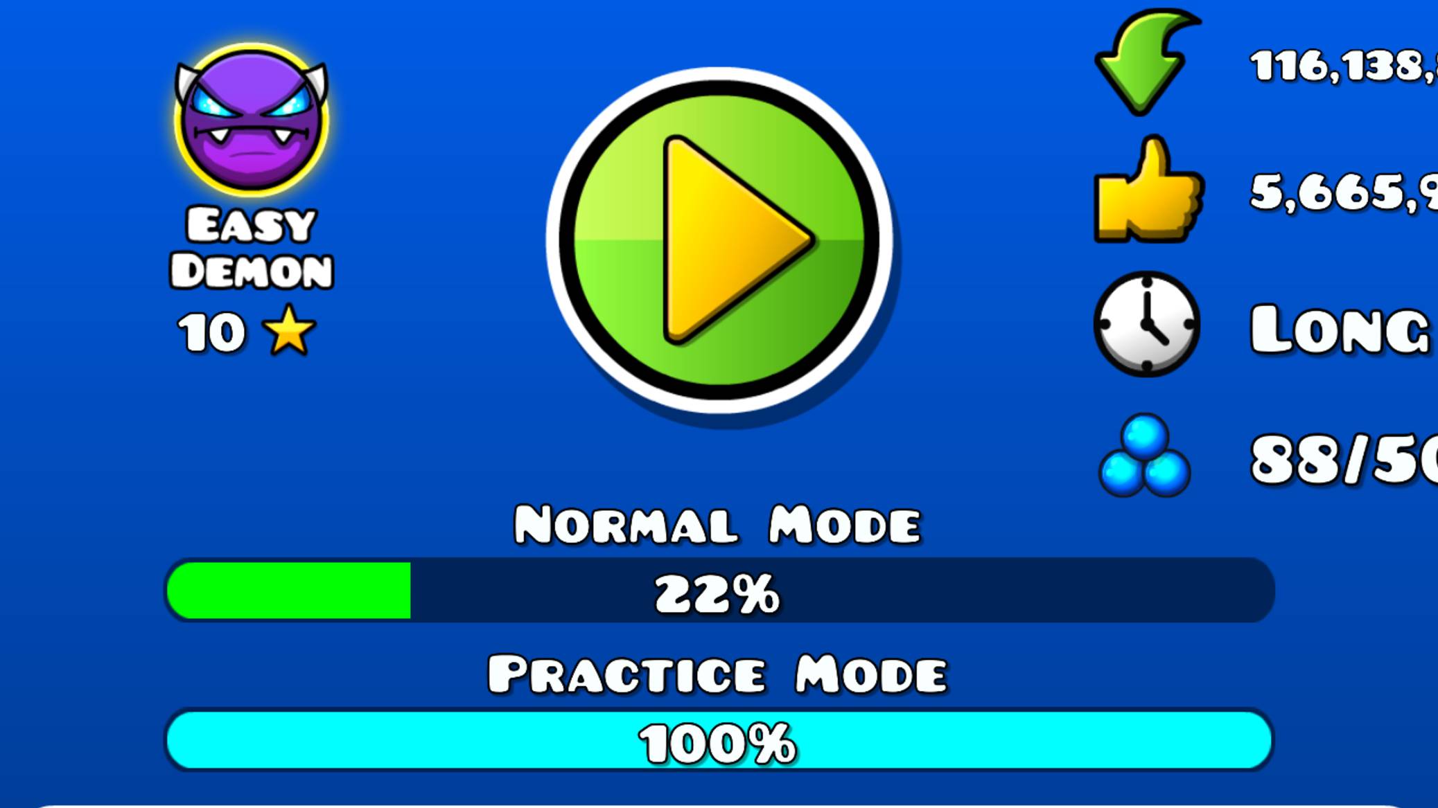 проходим изи демоны в Geometry Dash (в практике)
