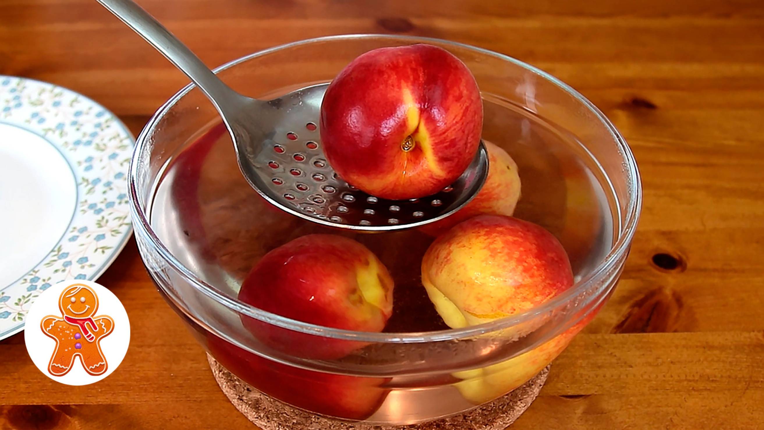 Персиковый пирог перевертыш ✧ Просто и очень вкусно