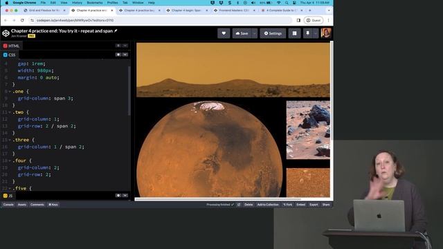 08. Упражнение: Grid Span Repeat