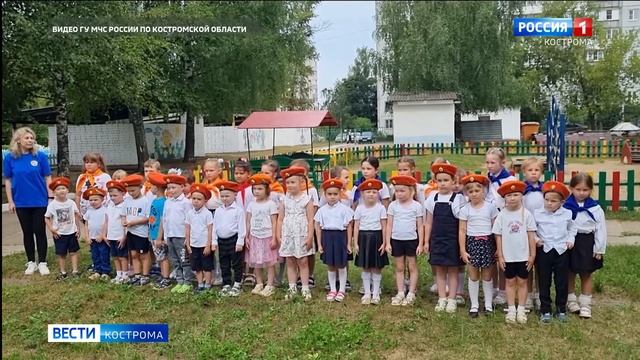 Костромской детский сад уже 10 лет воспитывает юных спасателей