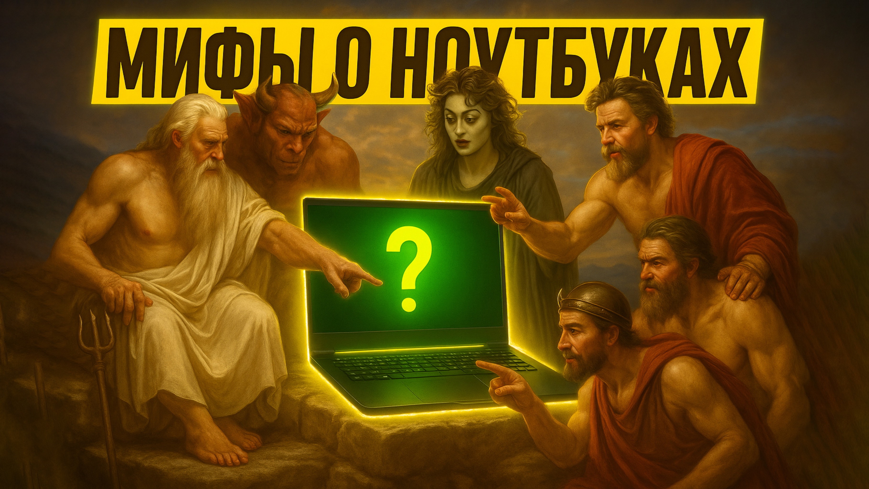 ТОП-10 МИФОВ об ИГРОВЫХ НОУТБУКАХ, в которые ВСЕ ВЕРЯТ! (разоблачено)