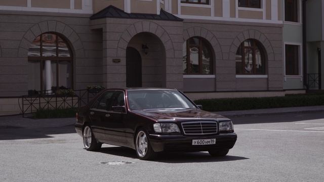 Реклама Мерседес w140