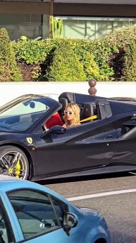 1 + 📹 Billionaire Lady Boss enjoying her Ferrari in Monaco #monaco #billionaire #luxury#lifestyle