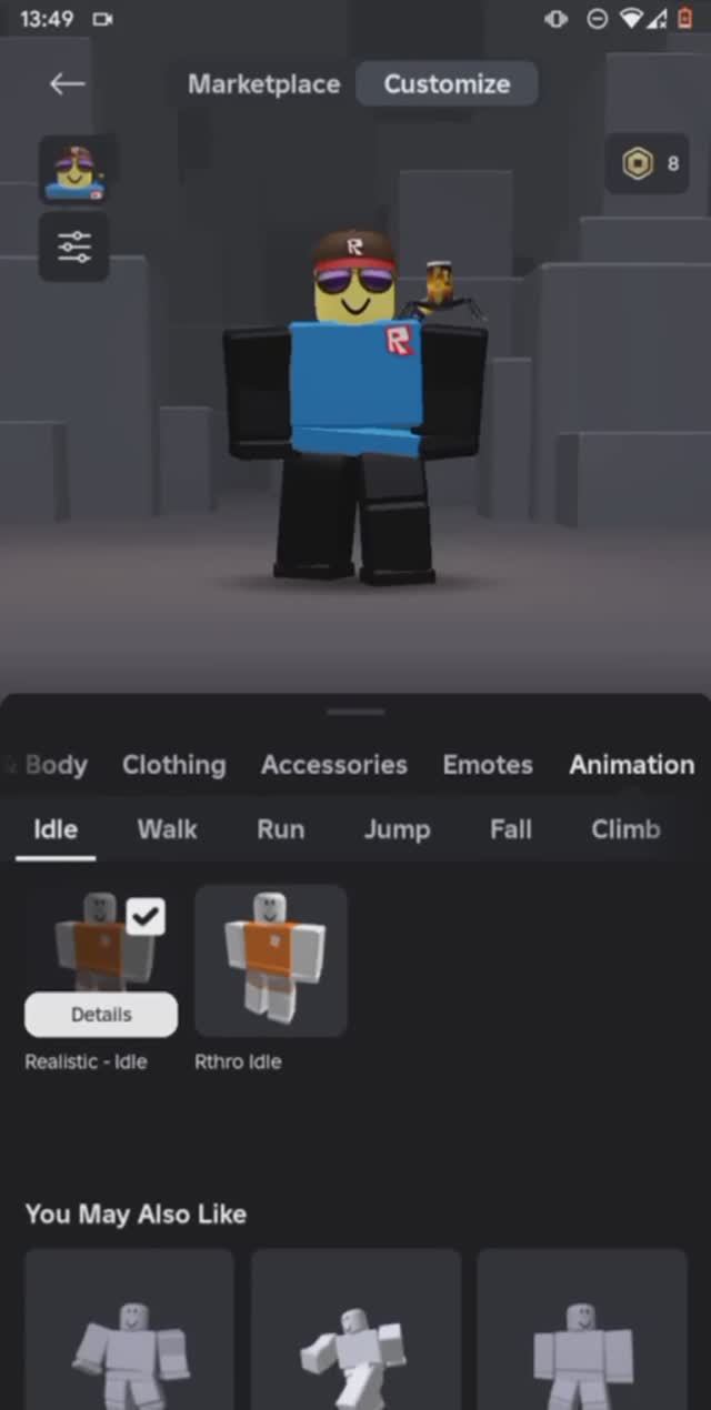 Как получить секретную анимацию для персонажа в роблокс