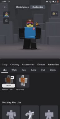 Как получить секретную анимацию для персонажа в роблокс