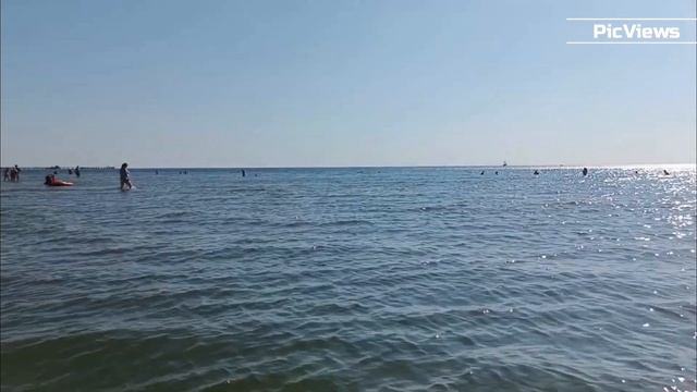 АНАПА пляж ВИТЯЗЕВО сегодня 6 августа 2025. Море и погода в Анапе сейчас. Есть ли мазут на пляжах?