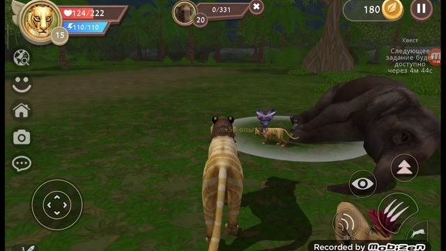Выращиваем тигренка в WildCraft!!ТГК В ОПИСАНИИ