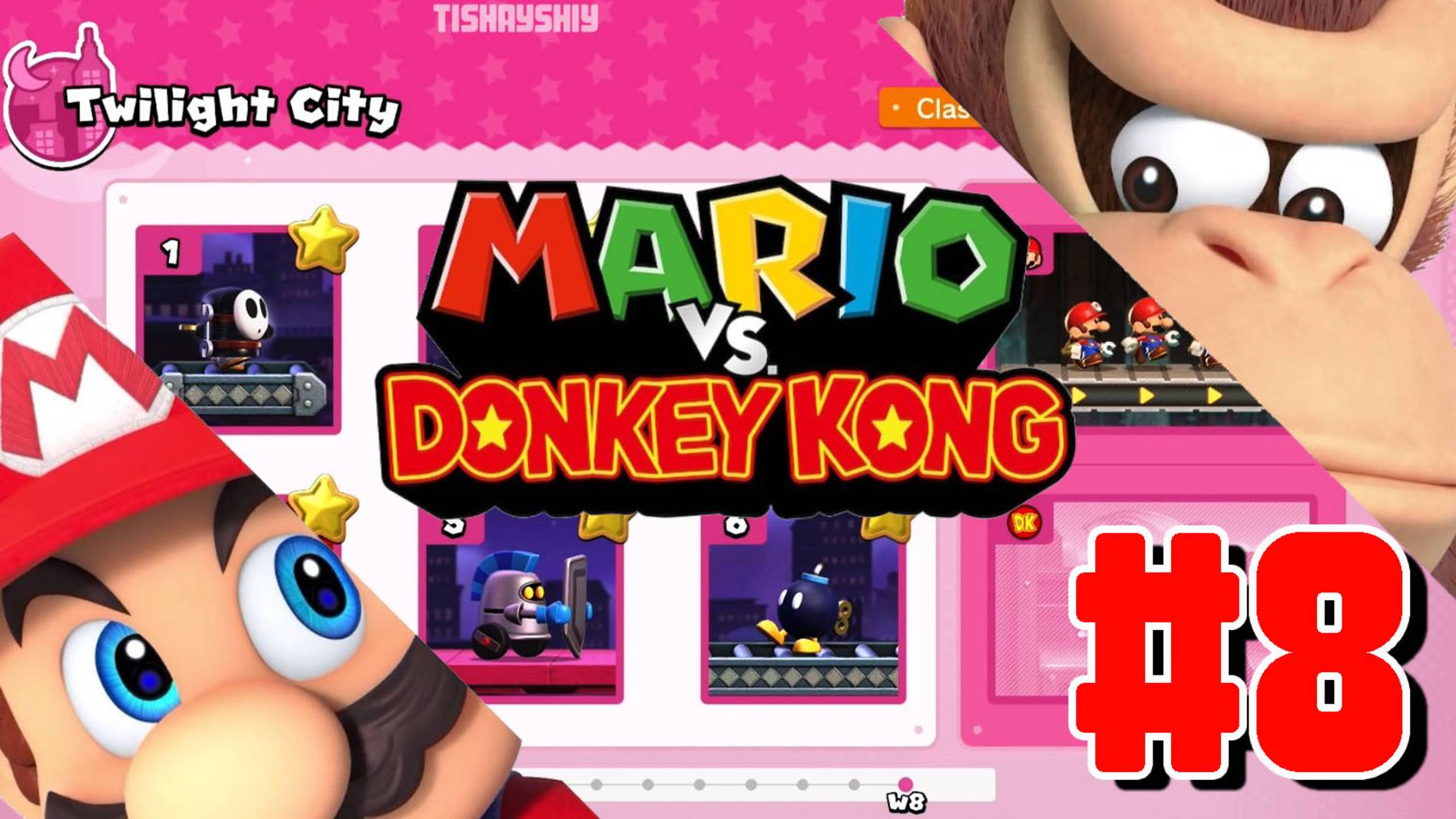 Mario Vs Donkey Kong ФИНАЛ прохождение #8 Twilight City