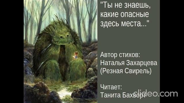 «Ты не знаешь, какие опасные здесь места...»