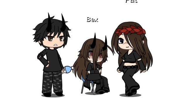 гача лайф//старый тренд вроде бы