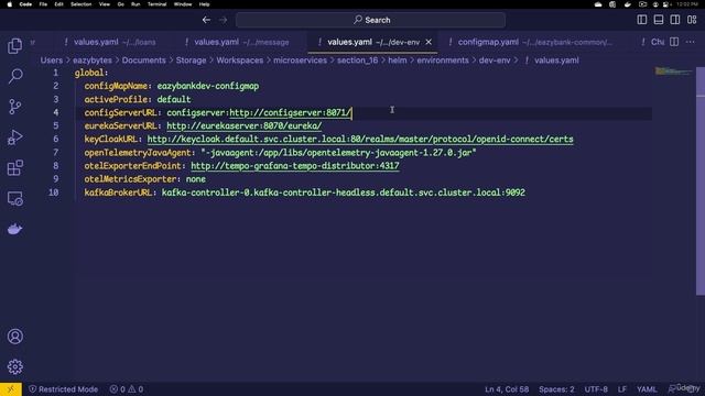 8. Creating Helm charts for Dev, QA and Prod environment