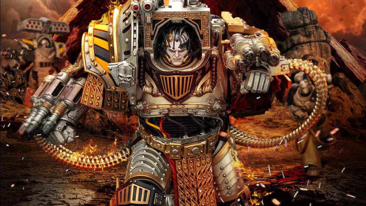 Lron WarriorsPerturabo, Primarch Of The IVᵗʰ Legion Анонс от JOYTOY