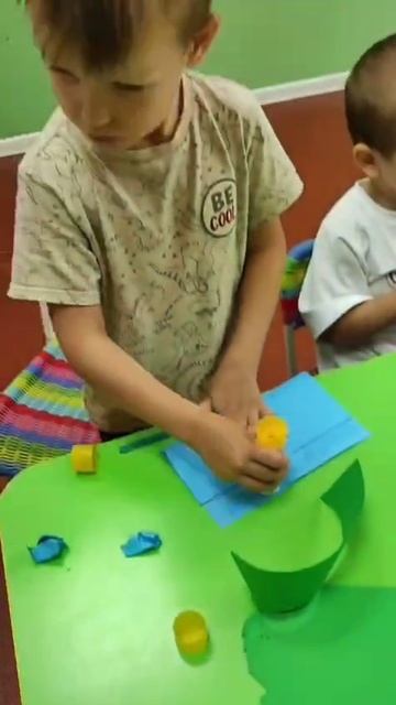 Конструирование+аппликация "Двигающие глазки"👀👀👀👁️👁️👁️