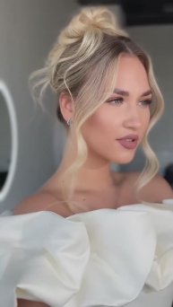 Самая трендовая ракушка пучок этого года #прическа #укладка #волосы #локоны