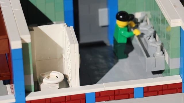 LEGO Hawkins Community Pool from Stranger Things!!⎜A LEGO MOC