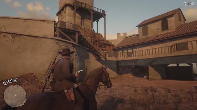 RDR2 Артур в Мексике