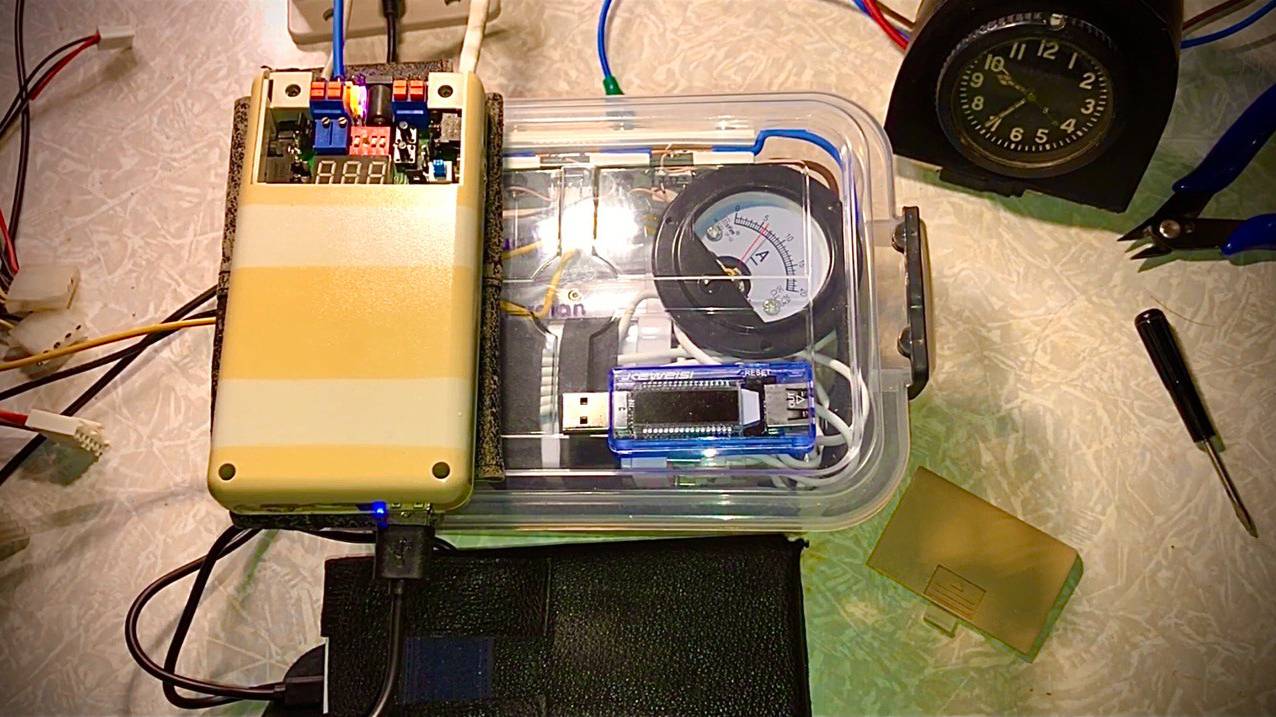 [Natalex] Заряжаем в течении 3 часов повербанк который принимает 8 ампер...