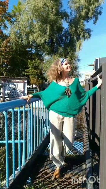 Летний джемпер "Изумруд".