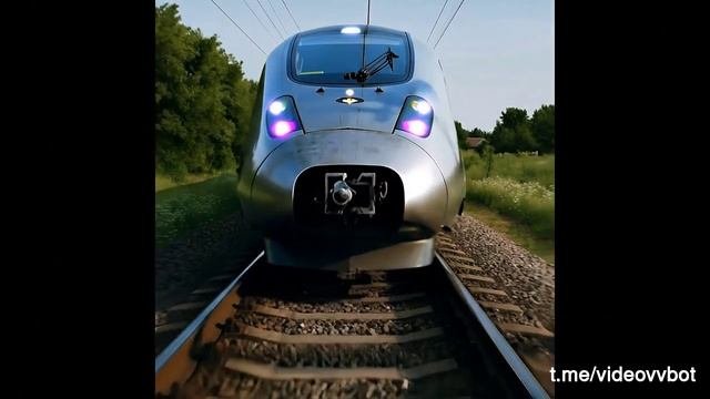 Veo3 Поезд будущего