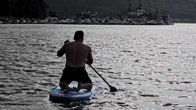 Купили сап борд. Владивосток море лето 2025