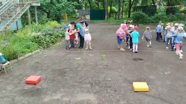 Физкультурное мероприятие «Весёлые старты», Володе 4 года, 06.08.2025.