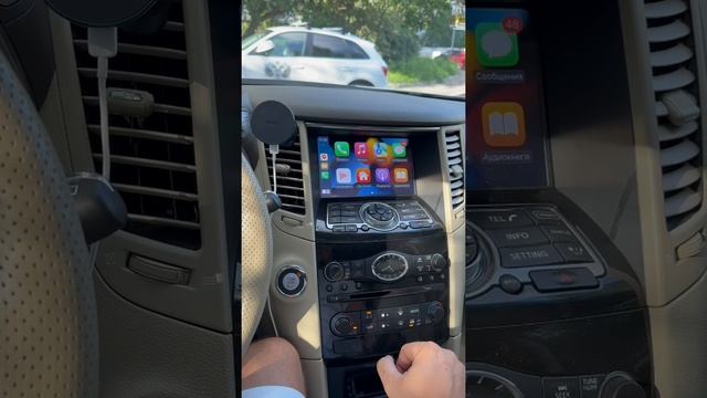 Новые видеоинтерфейсы CarPlay/AA для Nissan и Infiniti