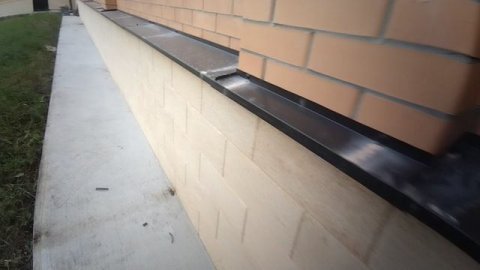 Жестяные работы. Карнизный отлив