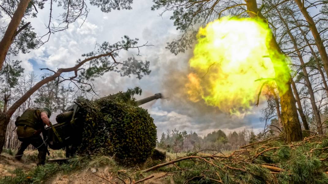 Гаубица «Д-30» разгромила вражеский пункт управления БПЛА