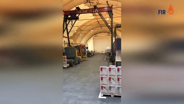 Відеоекскурсія по пневмокаркасній споруді The Fir