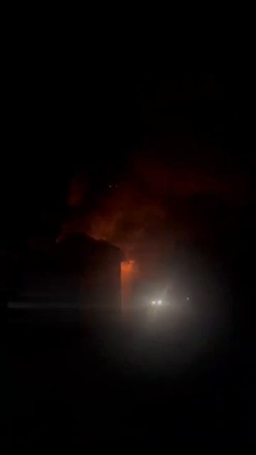 На видео прилеты в окрестностях Бучи Киевской области.