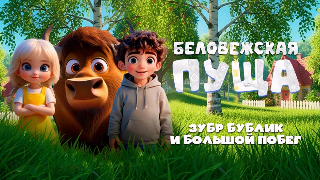 Беловежская пуща. Зубр Бублик и большой побег, 2025, полнометражный мультфильм