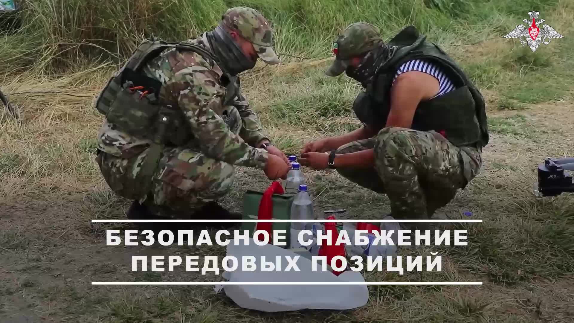 👮♂️ Ульяновские десантники с помощью беспилотников и безэкипажных катеров доставляют боеприпасы...