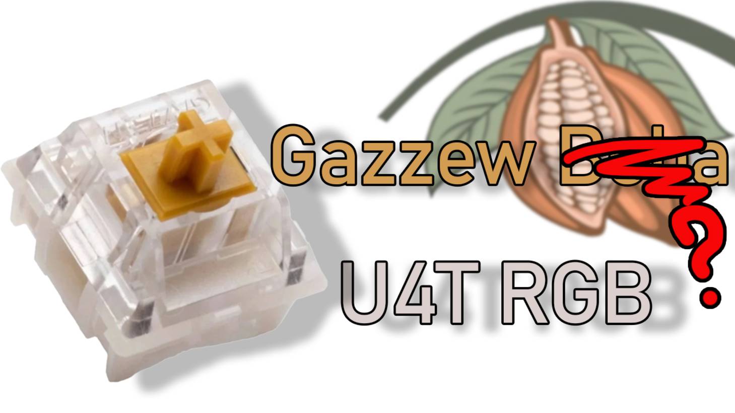 Gazzew U4T RGB Тактильные свичи