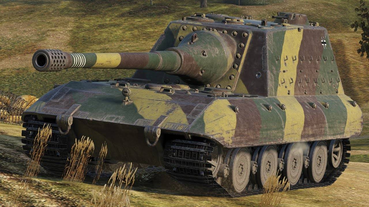 Jagdpanzer E 100 терпения нет