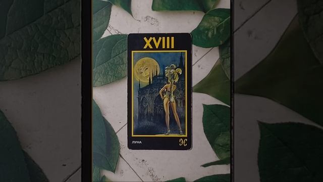 Для начинающих.Таро Манара.Старший аркан Луна.