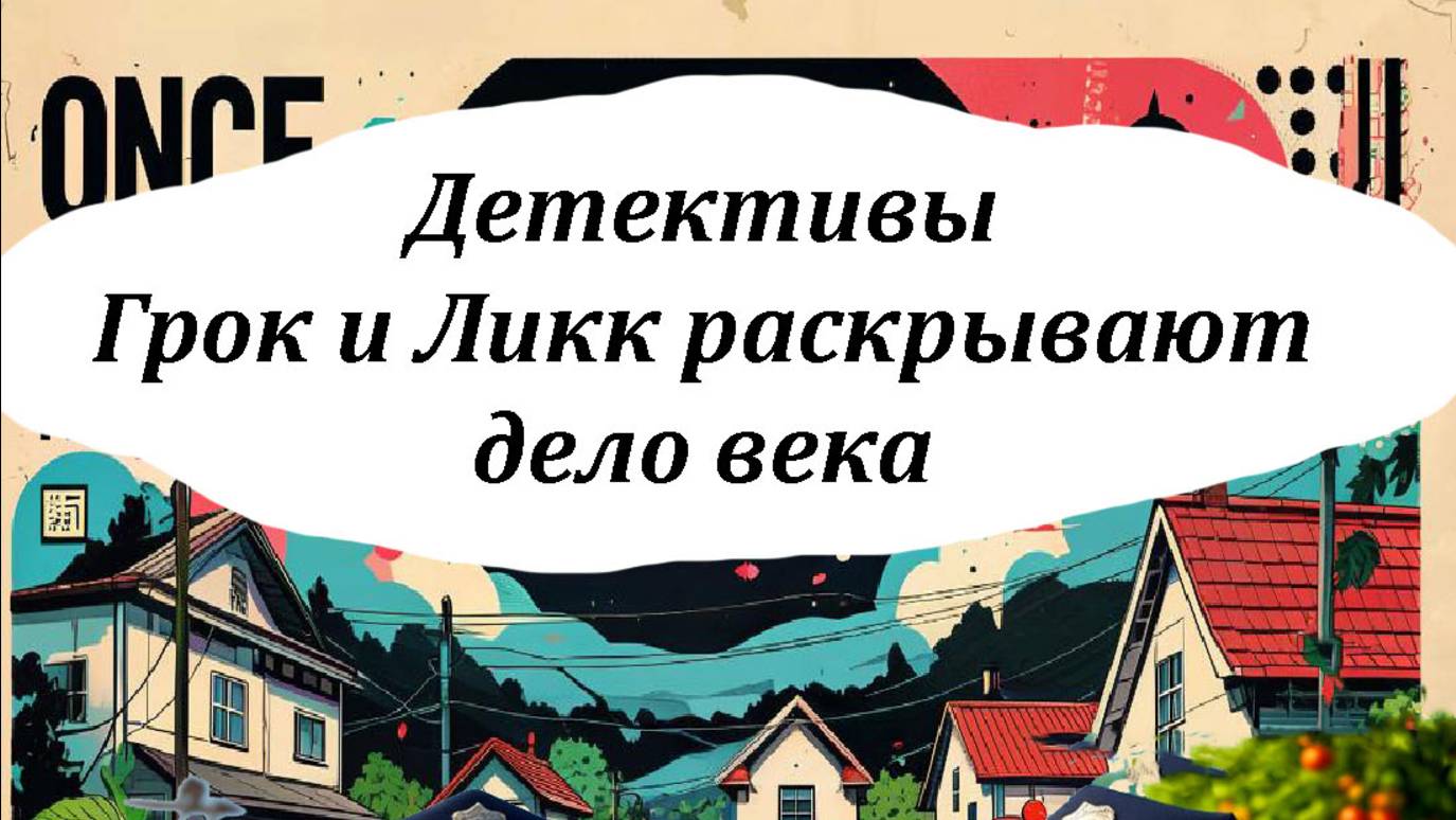 Аудиокниги Детективы Грок и Ликк раскрывают дело века