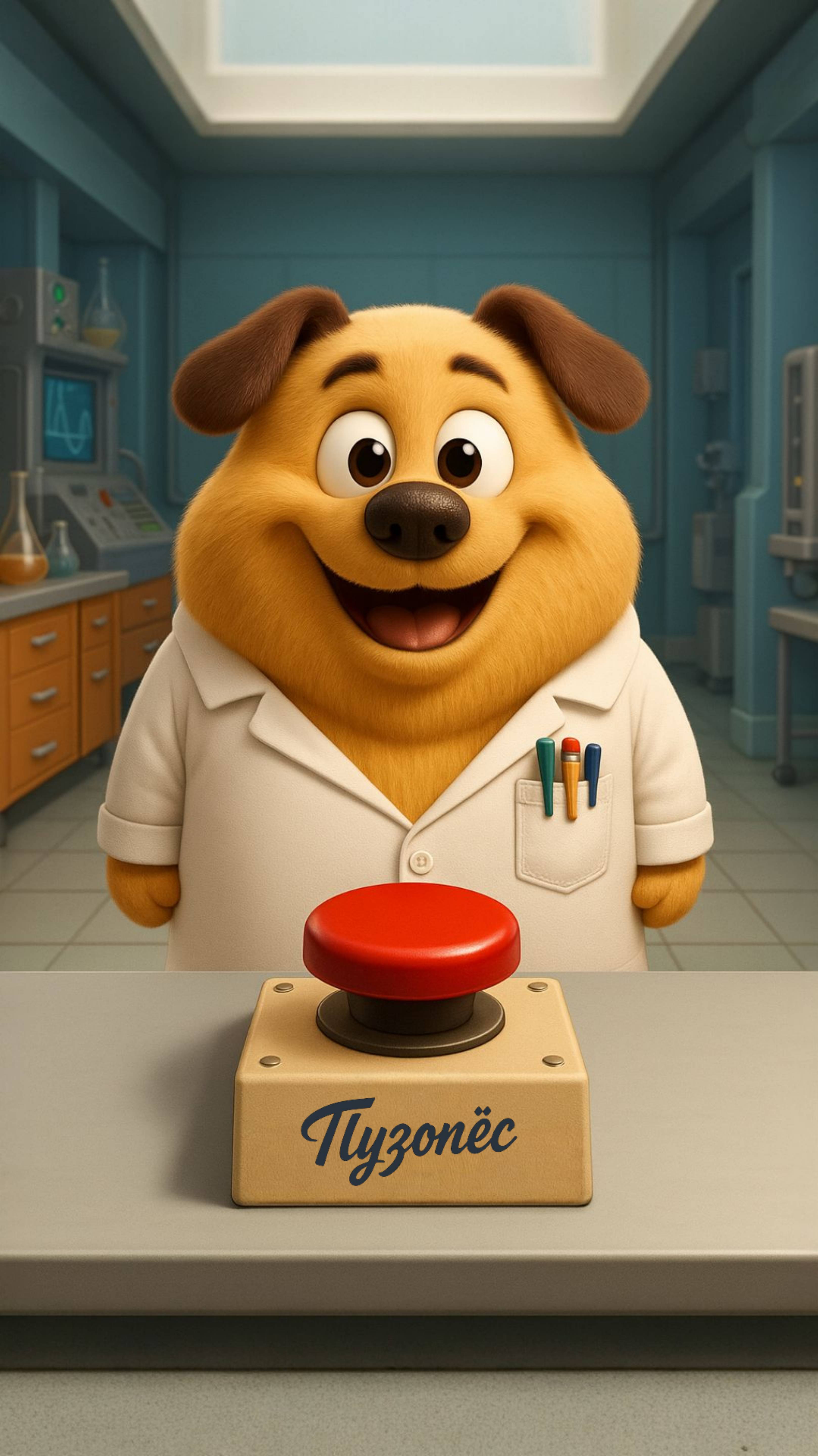 Пузопёс - Неожиданная концовка #дети #семья #родители #смешно #мультик #собака #еда #мама #папа