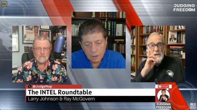 Круглый стол Рэй Макговен Ларри Джонсон судья Наполитано 08.08.2025