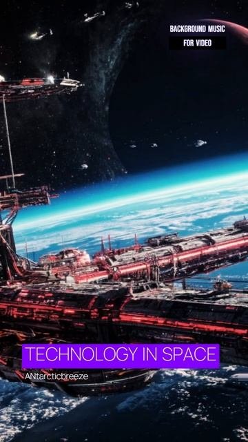 Technology In Space - Background Music For Video