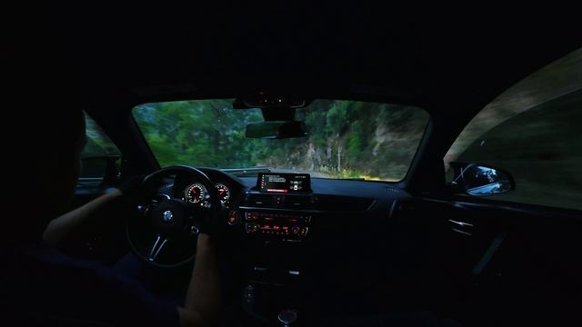 Bmw M2C winding road