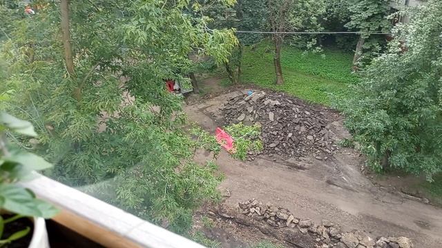 сегодня во дворе сломали вообще всё!(09.08.2025)